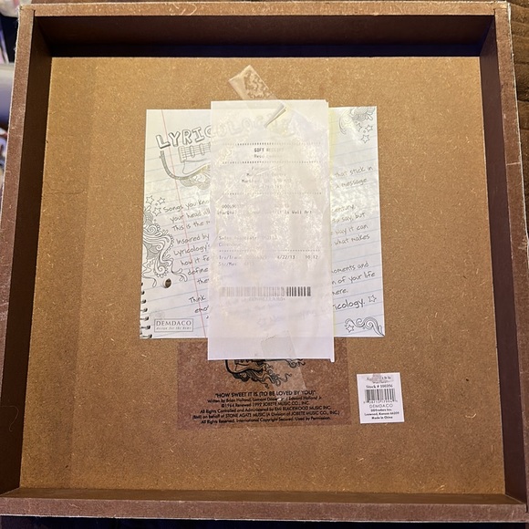 NWT How sweet it is to be loved by you artwork - Picture 2 of 2